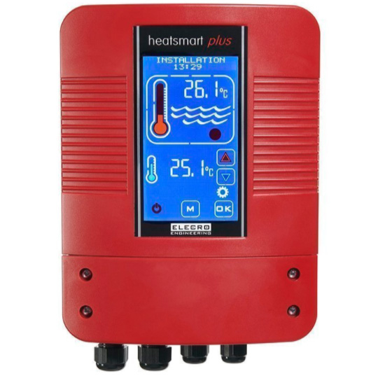 Цифровий контролер Elecro Heatsmart Plus теплообмінника G2/SST + датчик протоку та температури, керування через Wi-Fi 1 Цифровий контролер Elecro Heatsmart Plus теплообмінника G2/SST + датчик протоку та температури, керування через Wi-Fi