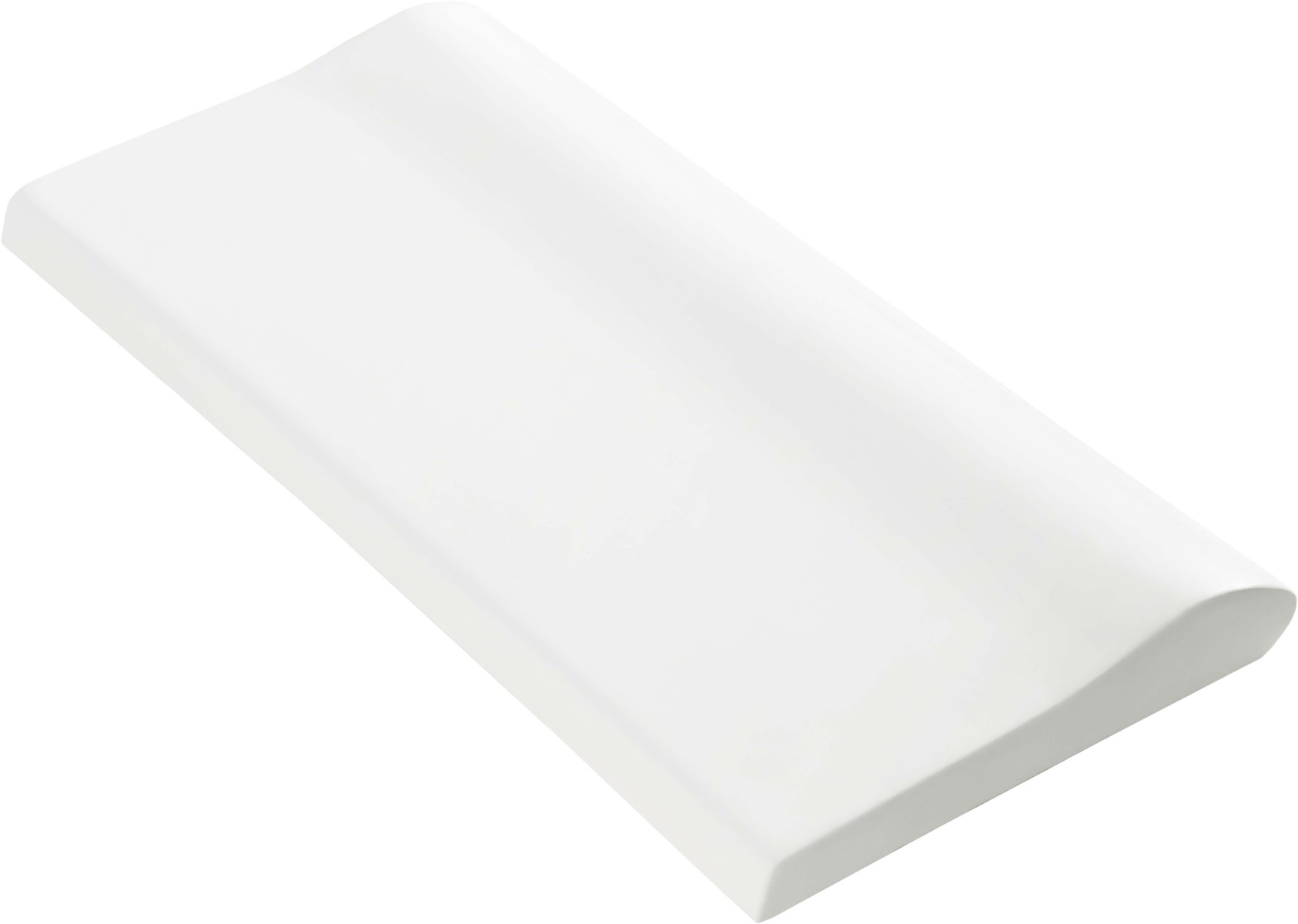 Копінговий камінь Aquazone 250x500x50-25 мм, білий 1 Копінговий камінь Aquazone 250x500x50-25 мм, білий