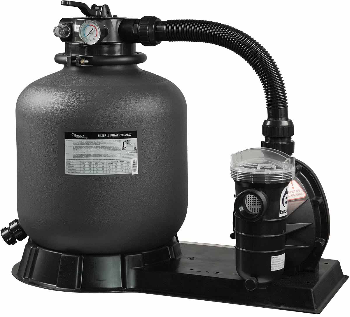 Фільтраційна установка Emaux FSP400-SS033 (6.48 м3/год, D400) 1 Фільтраційна установка Emaux FSP400-SS033 (6.48 м3/год, D400)