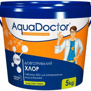 Хлор для басейну AquaDoctor C-90T 5 кг в таблетках