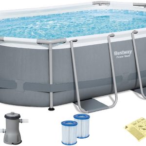 Каркасний басейн Bestway Power Steel 5614A (305х200х84 см) з картриджним фільтром