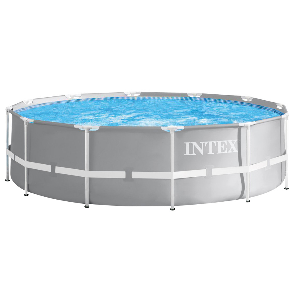 Каркасний басейн Intex 26718 Premium (366х122 см) з картриджним фільтром та драбиною 1 Каркасний басейн Intex 26718 Premium (366х122 см) з картриджним фільтром та драбиною