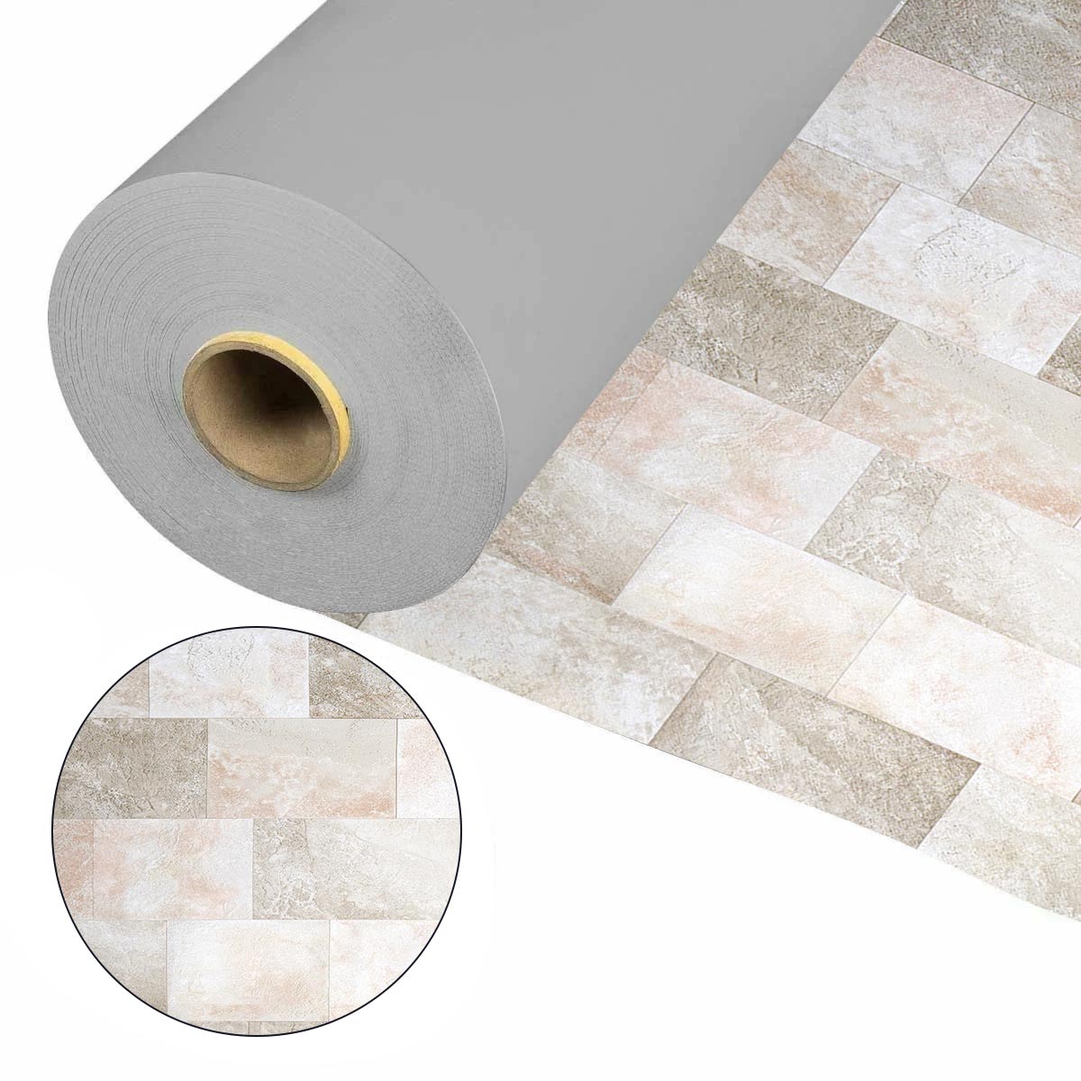 Лайнер Cefil Keramik Touch Sunlight, плитка (1.65x25 м) 1 Лайнер Cefil Keramik Touch Sunlight, плитка (1.65x25 м)