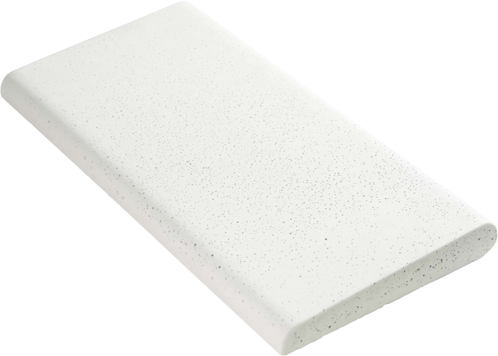 Копінговий камінь Aquazone Tuff 250x500x50-25 мм, білий (пористий) 1 Копінговий камінь Aquazone Tuff 250x500x50-25 мм, білий (пористий)