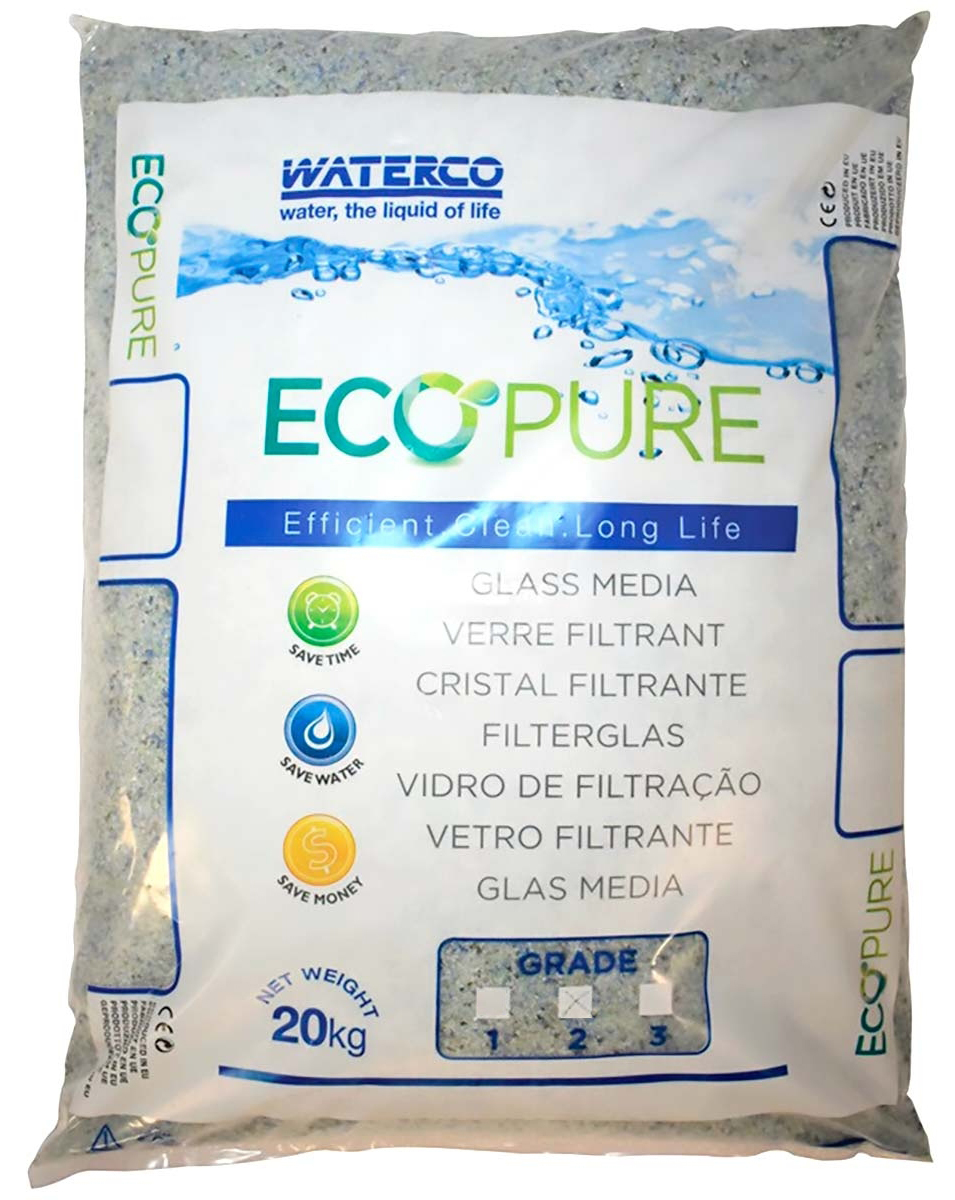 Пісок скляний Waterco EcoPure 1.0–3.0 мм (20 кг) 1 Пісок скляний Waterco EcoPure 1.0–3.0 мм (20 кг)