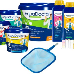 Набір хімії для басейну AquaDoctor 8 в 1 (10-15 м3)