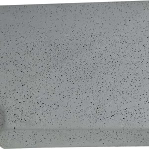 Кутовий копінговий камінь Aquazone Tuff 250x300x50-25 мм, сірий (пористий)