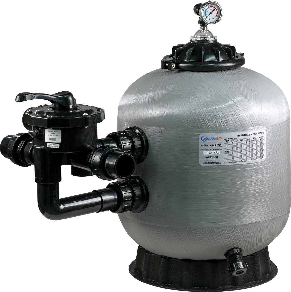 Пісочний фільтр Aquaviva MSD550 (12 м3/год, D550) 1 Пісочний фільтр Aquaviva MSD550 (12 м3/год, D550)