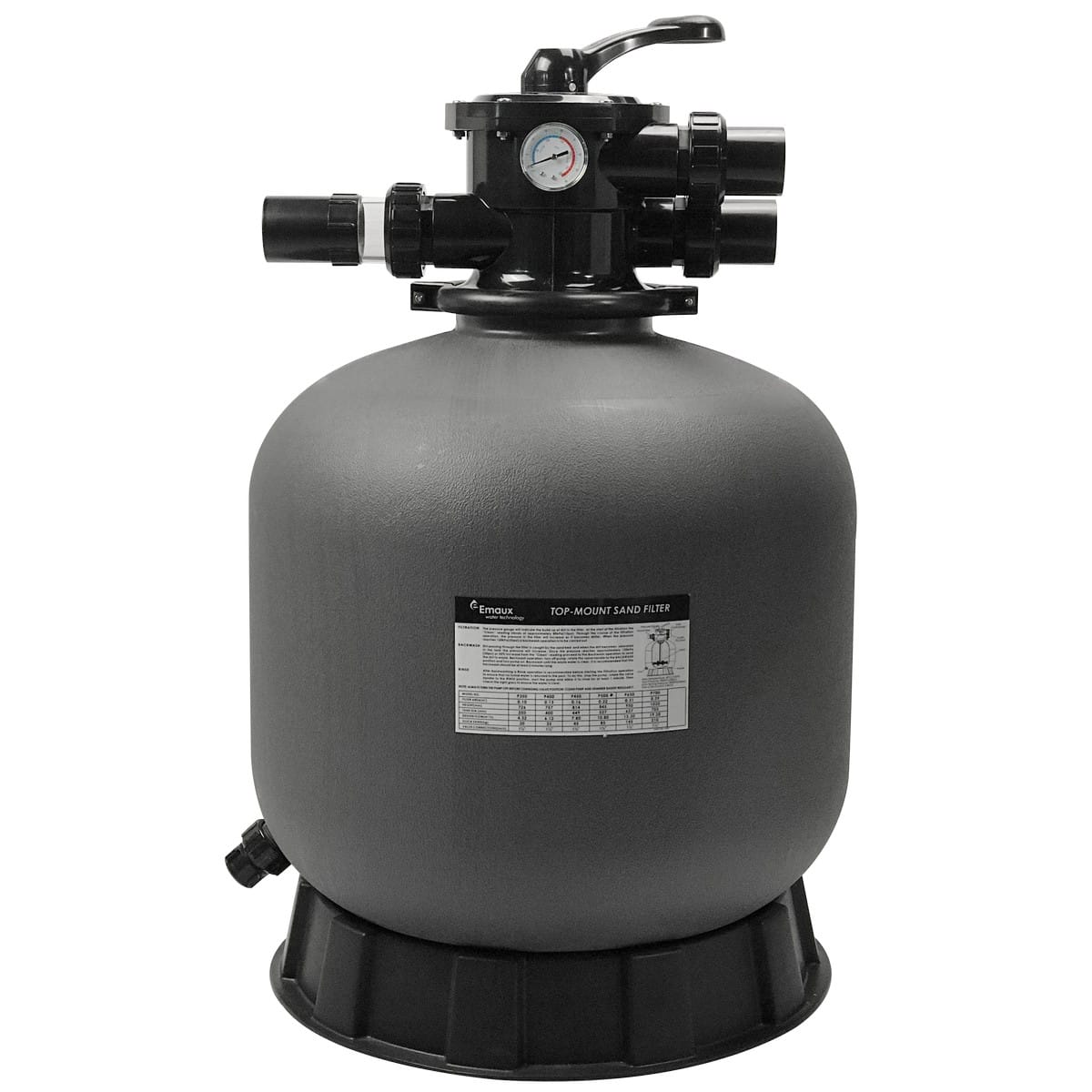 Пісочний фільтр Emaux P500 (10 м³/год, D527) 1 Пісочний фільтр Emaux P500 (10 м³/год, D527)