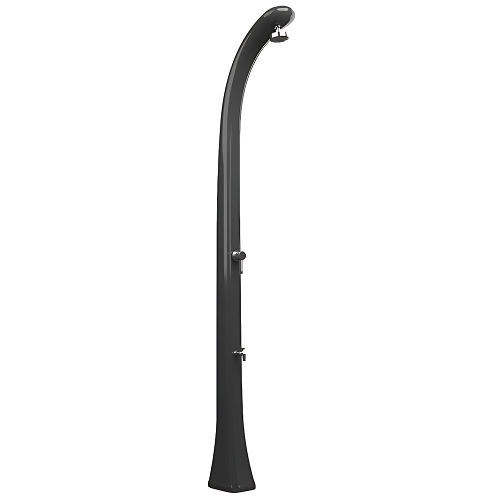Душ сонячний Aquaviva Happy One з мийкою для ніг, антрацит F120/7016, 23 л 1 Душ сонячний Aquaviva Happy One з мийкою для ніг, антрацит F120/7016, 23 л