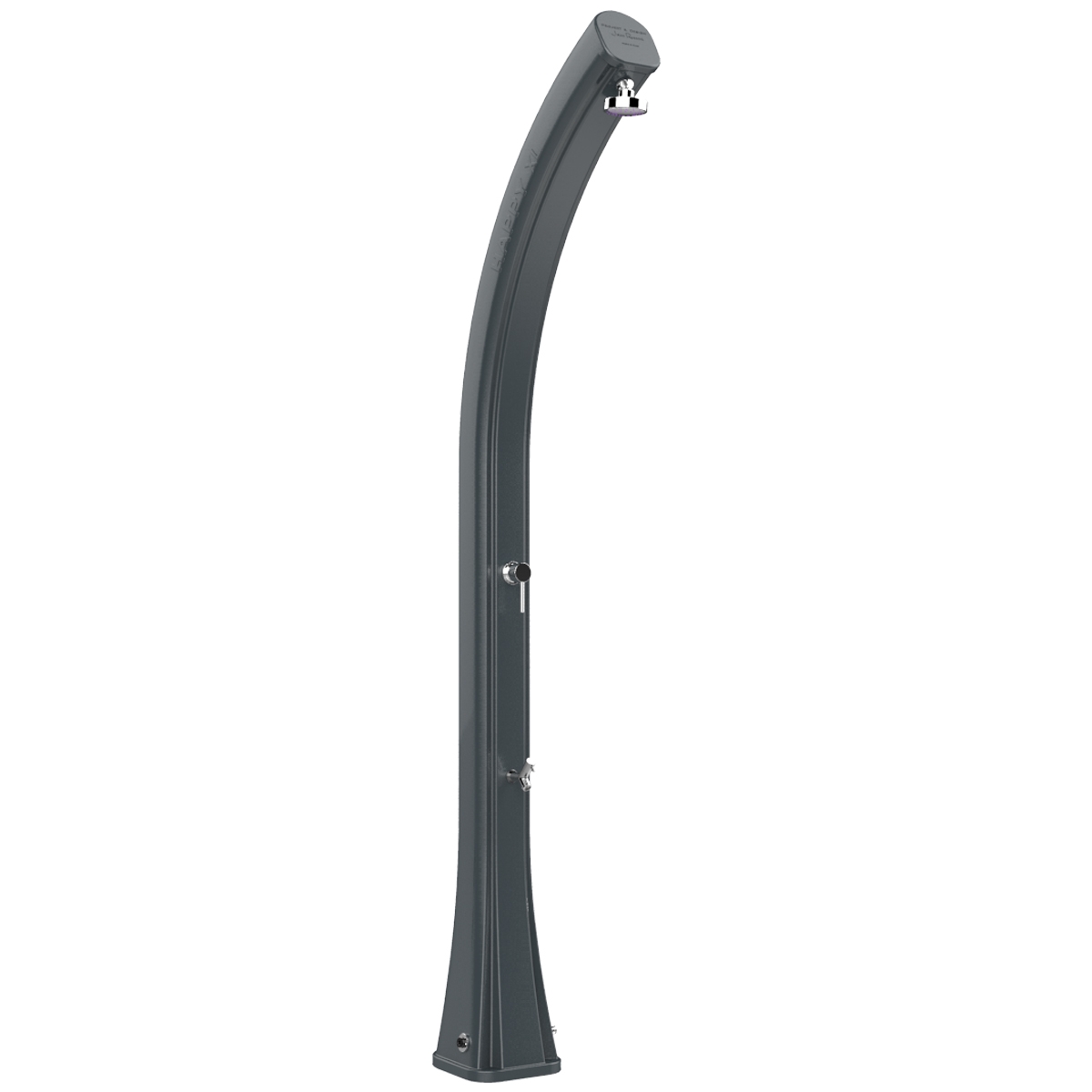 Душ сонячний Aquaviva Happy XL з мийкою для ніг, антрацит H420/7016, 35 л 1 Душ сонячний Aquaviva Happy XL з мийкою для ніг, антрацит H420/7016, 35 л