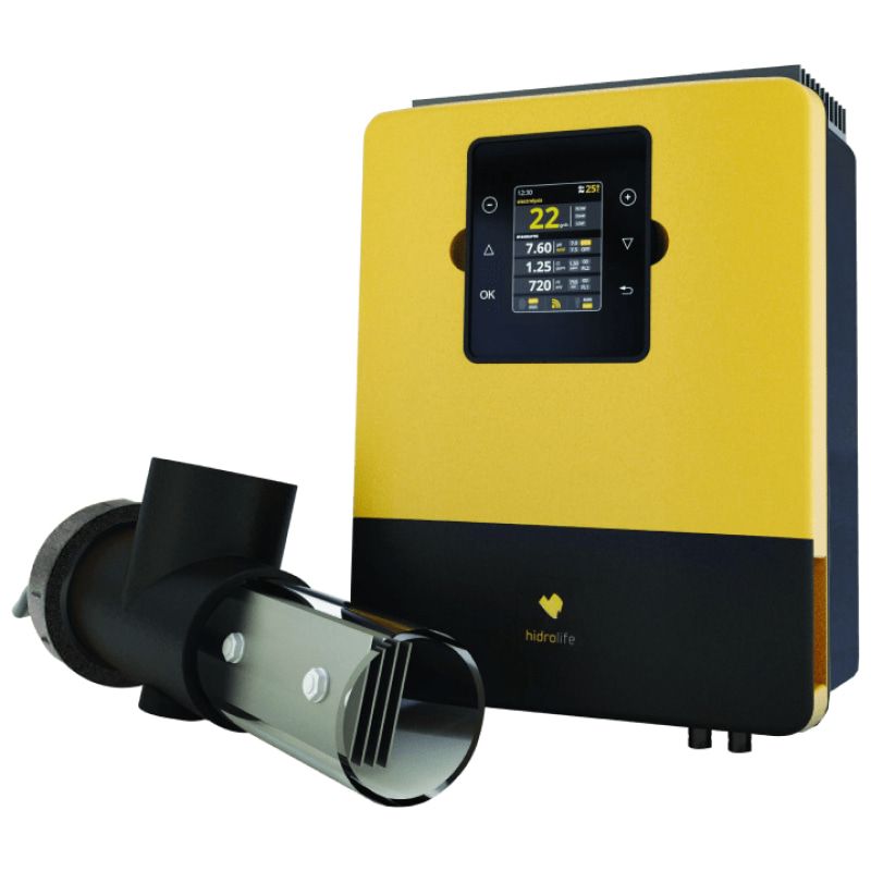 Хлоргенератор Hayward Hidrolife 50 (300 м³, 50 г/год) з функцією управління басейном 1 Хлоргенератор Hayward Hidrolife 50 (300 м³, 50 г/год) з функцією управління басейном