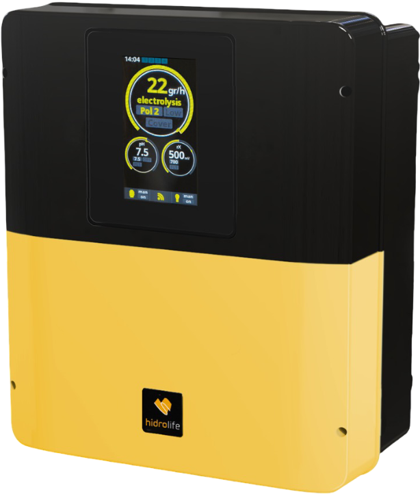 Хлоргенератор Hayward Hidrolife NG 22 (110 м³, 22 г/год) з функцією керування басейном 1 Хлоргенератор Hayward Hidrolife NG 22 (110 м³, 22 г/год) з функцією керування басейном