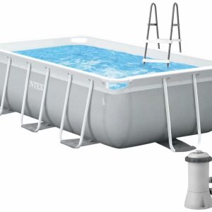 Каркасний басейн Intex 26784 (300х175х80 см) з картриджним фільтром та драбиною