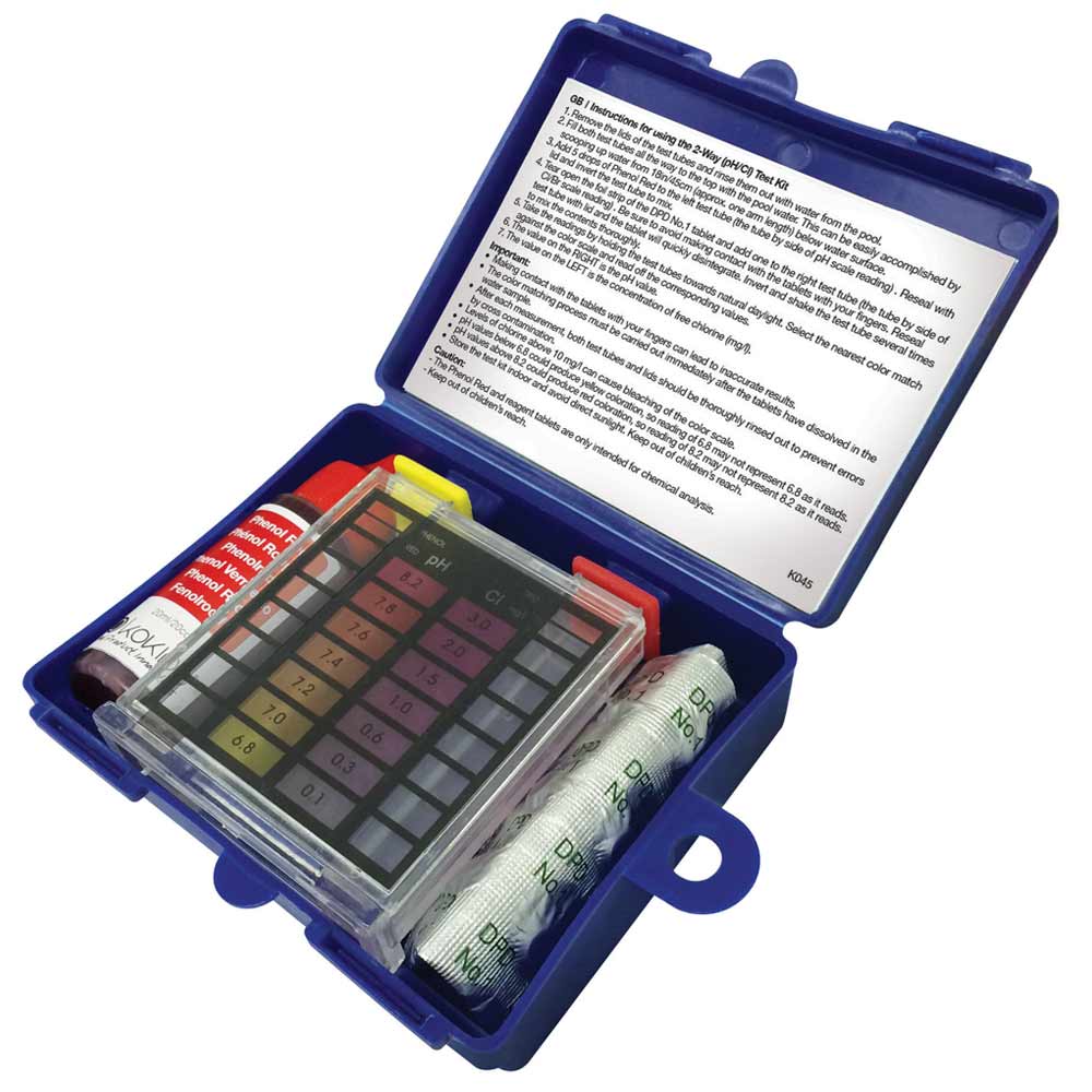 Тестер Kokido K045CBX24 (20cc Phenol + 20pcs DPD) двокомпонентний 1 Тестер Kokido K045CBX24 (20cc Phenol + 20pcs DPD) двокомпонентний