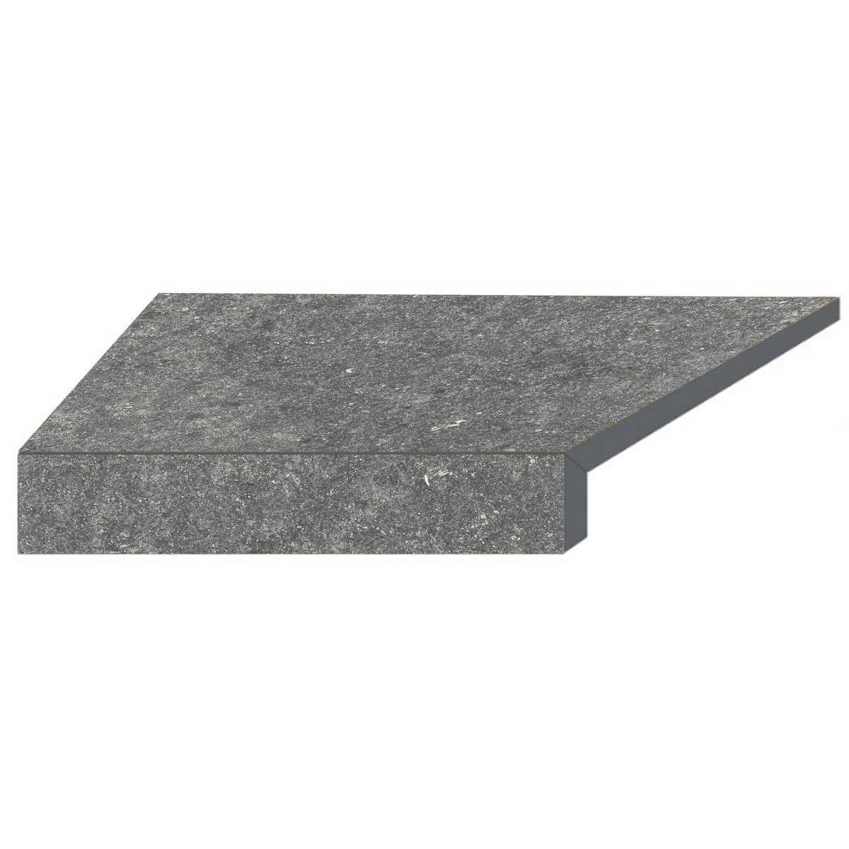 Кутовий Г-подібний елемент бортової плитки Aquaviva Stellar Grey, 600x345x50(20) мм (лівий/45°) 1 Кутовий Г-подібний елемент бортової плитки Aquaviva Stellar Grey, 600x345x50(20) мм (лівий/45°)