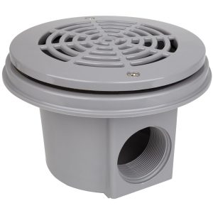 Злив донний Hayward 3253LGPAK2 2 "під лайнер (компл. 2 шт), світло-сірий