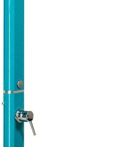 Душ вуличний Aquaviva Quick з LED підсвіткою та мийкою для ніг, синій (ottanio) Q825/5021-QL