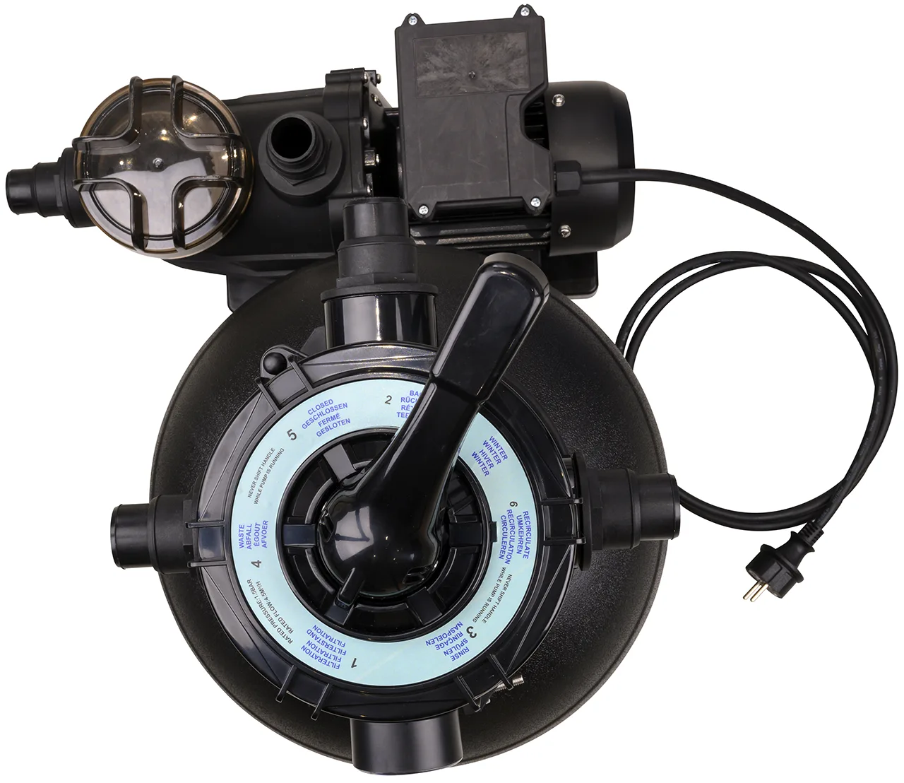 Фільтраційна установка Aquaviva Lagoon 250 (3.2 м3/год, D300) 2 Фільтраційна установка Aquaviva Lagoon 550 (11 м3/год, D330)