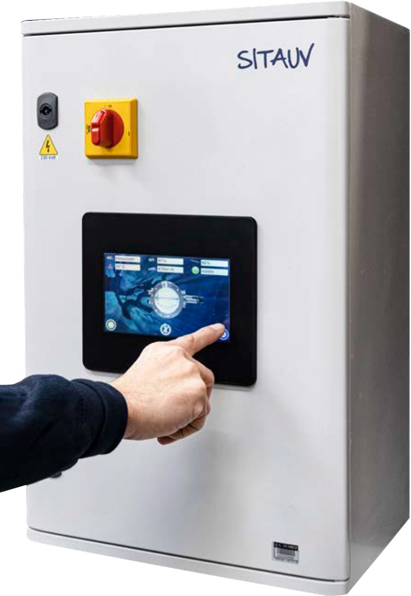 Ультрафіолетова установка Sita UV SMP 70 TCXLPR (500 м3/год, 2х3.85 кВт) 2 Ультрафіолетова установка Sita UV SMP 44 ST PR RA (290 м3/год, 3.2 кВт)