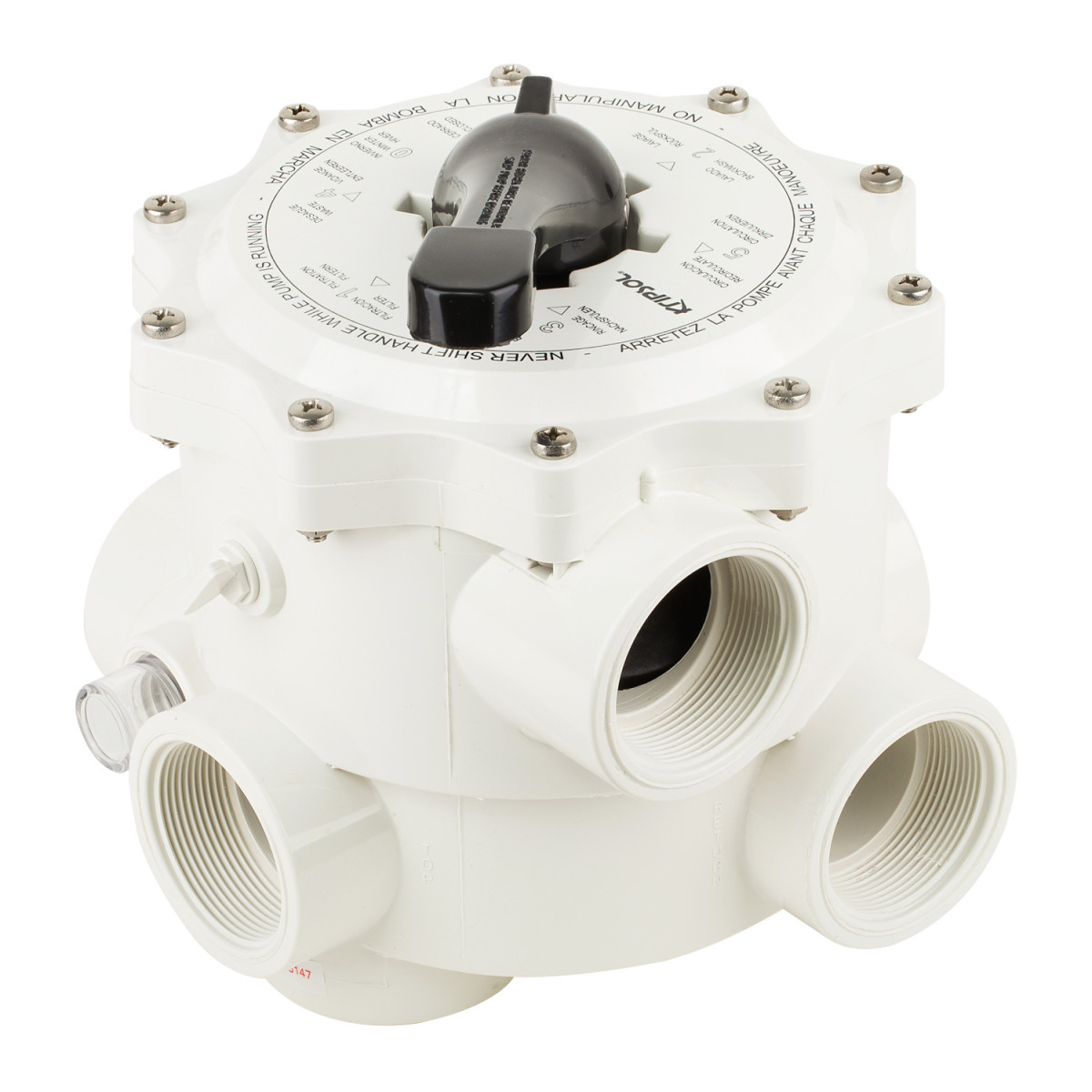 Кран шестиходовий Hayward HCV275E VK6 63.B (2", бічне підключення) 1 Кран шестиходовий Hayward HCV275E VK6 63.B (2", бічне підключення)
