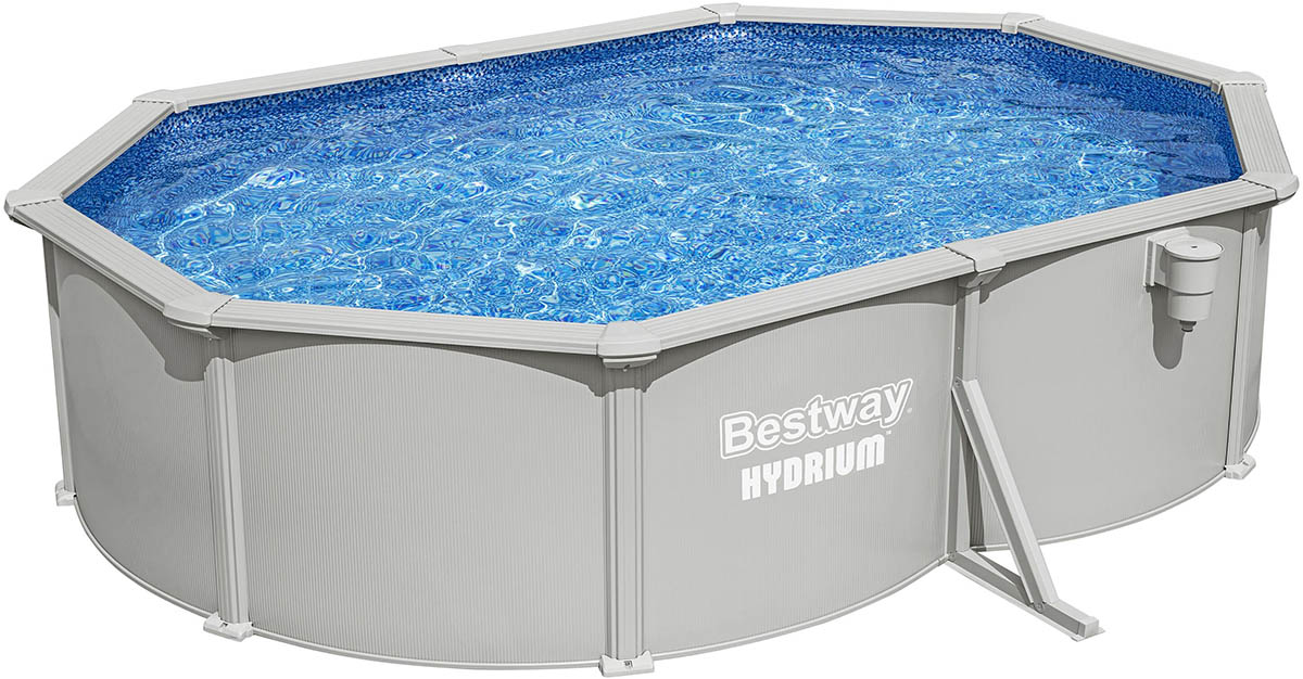 Збірний басейн Bestway Hydrium 56586 (500x360x122) з пісочним фільтром 2 Збірний басейн Bestway Hydrium 56586 (500x360x122) з пісочним фільтром