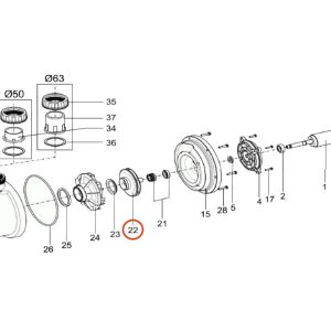 Крильчатка насоса QP Starpump Pro 0.75 M (221500)