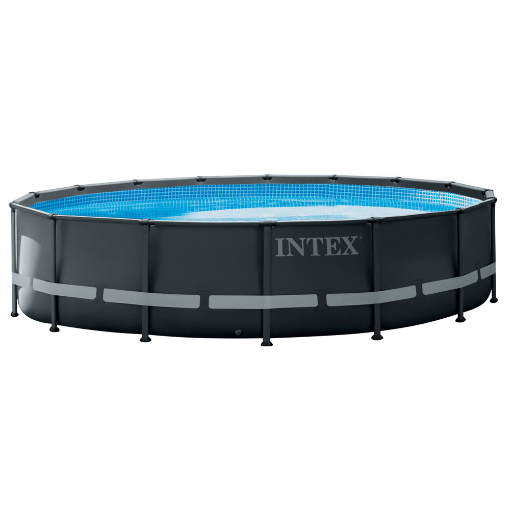Каркасний басейн Intex 26326 ULTRA XTR (488х122 см) з пісочним фільтром, драбиною та тентом 2 Каркасний басейн Intex 26326 ULTRA XTR (488х122 см) з пісочним фільтром, драбиною та тентом