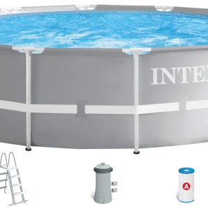 Каркасний басейн Intex 26716 Premium (366х99 см) з картриджним фільтром та драбиною
