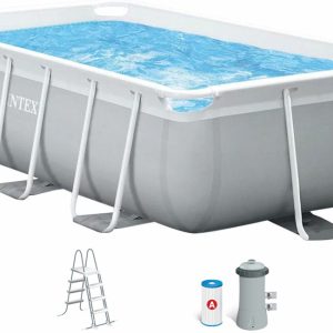 Каркасний басейн Intex 26784 (300х175х80 см) з картриджним фільтром та драбиною