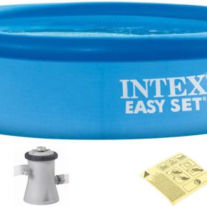 Надувний басейн Intex 28122 (305х76 см) з картриджним фільтром