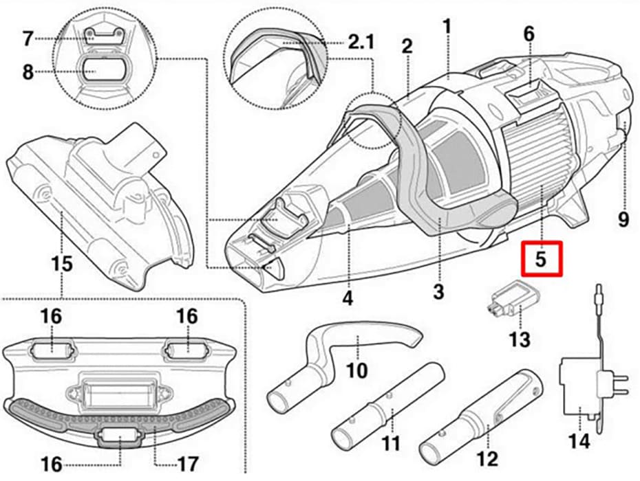 Фільтр картриджний Kokido для пилососа Voltera 75 EV75CBX/EU (2 шт.) 2 Фільтр картриджний Kokido для пилососа Voltera 75 EV75CBX/EU (2 шт.)