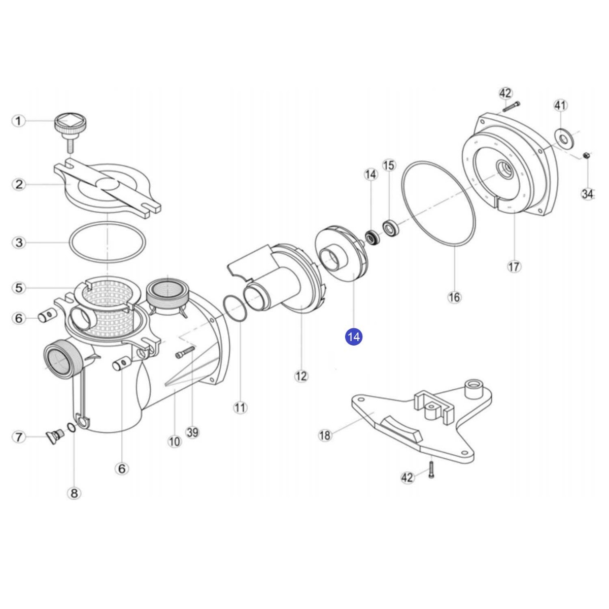 Крильчатка NK33 RNK131 2 Крильчатка NK33 RNK131