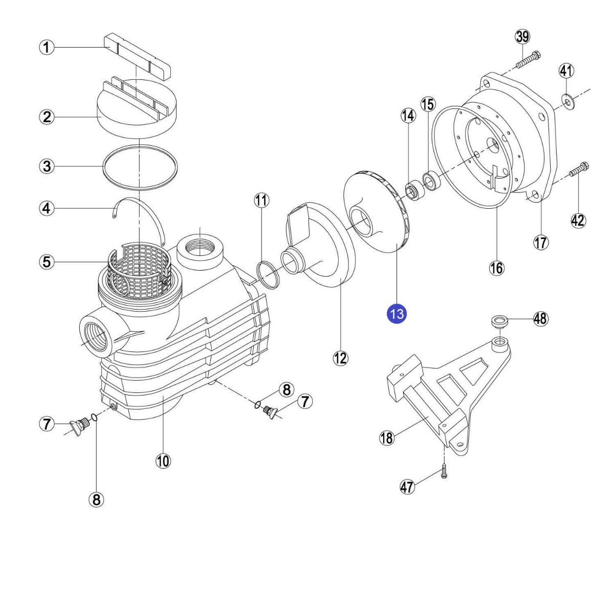 Крильчатка EP300 RKS136 2 Крильчатка EP300 RKS136
