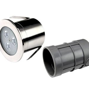 Прожектор світлодіодний Aquaviva HJ-RC-SS75, 3LED 6 Вт RGB, із закладною