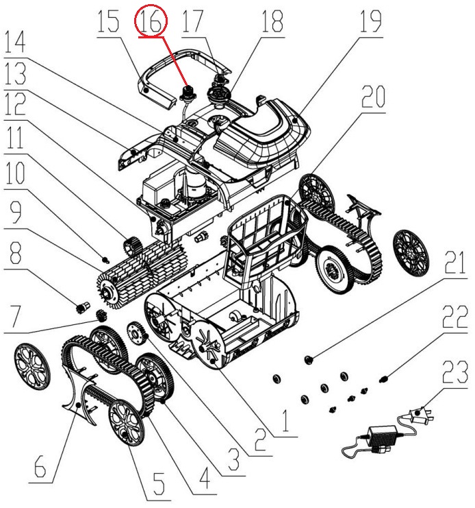 Зарядний кабель до пилососа Wybotics WY200/Osprey 700 (No 16 B.WY3312Max.05.002) 1 Зарядний кабель до пилососа Wybotics WY200/Osprey 700 (No 16 B.WY3312Max.05.002)