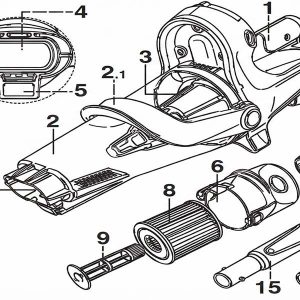 Клапан різьби картриджного фільтра Kokido Voltera EV60