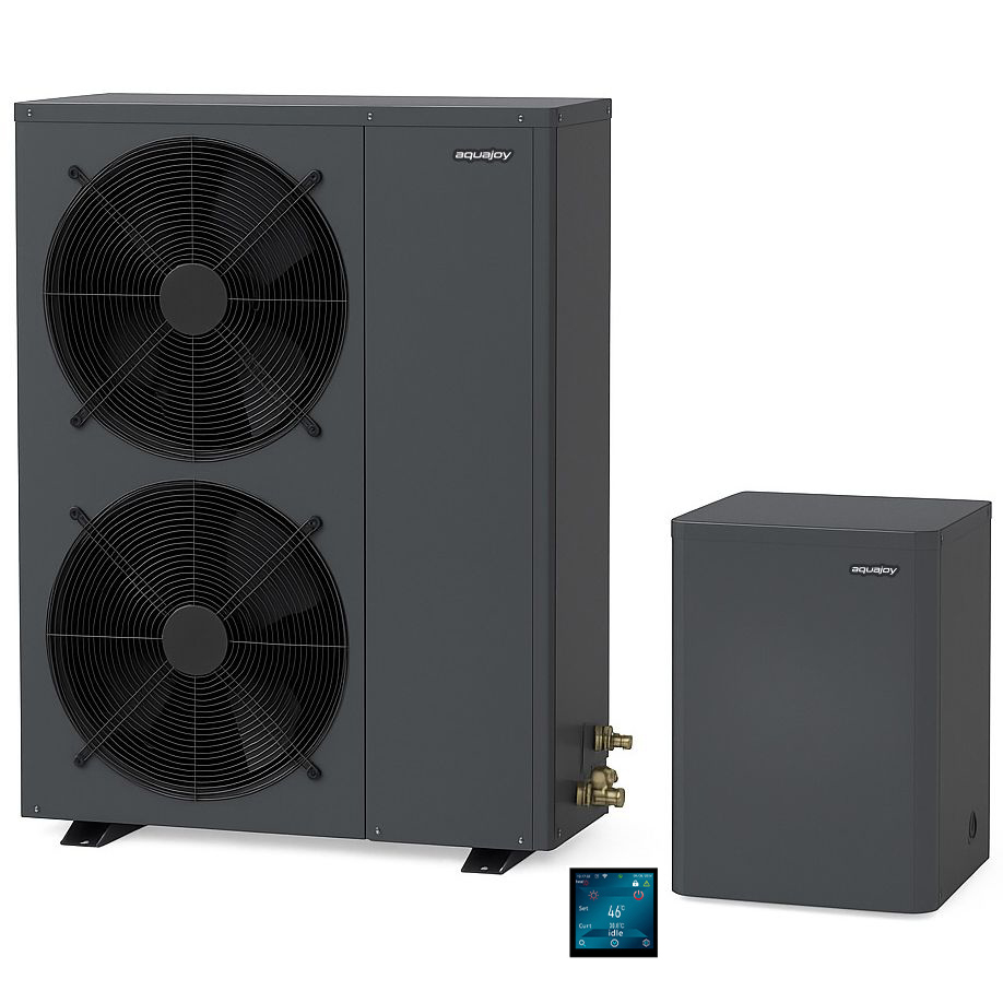 Інверторний тепловий насос для дому Aquajoy Comfort 15T (15 кВт) 1 Інверторний тепловий насос для дому Aquajoy Comfort 18T (18 кВт) з ТЕН (3 кВт)