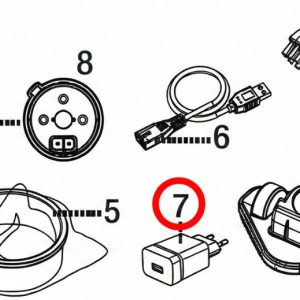 Блок зарядного пристрою USB Kokido для пилососа Telsa EV05