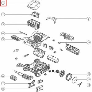 Верхня кришка фільтра для Fairland M1