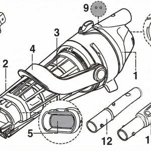 Зливний клапан на колбу Kokido для пилососа Voltera 56