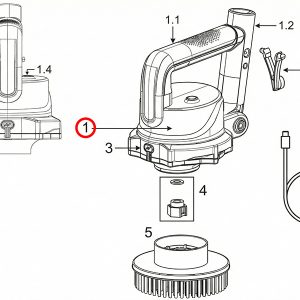 Блок мотора з акумулятором Kokido SCRUBBY