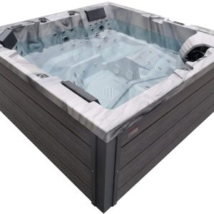СПА-басейн Aquajoy Monaco Odyssey (220х220х90 см), з динаміками та LED-підсвічуванням + Jet LED