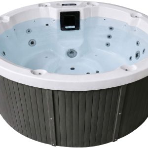 СПА-басейн Aquajoy Lagoon Air (195х82 см), Сріблясто-білий мармур