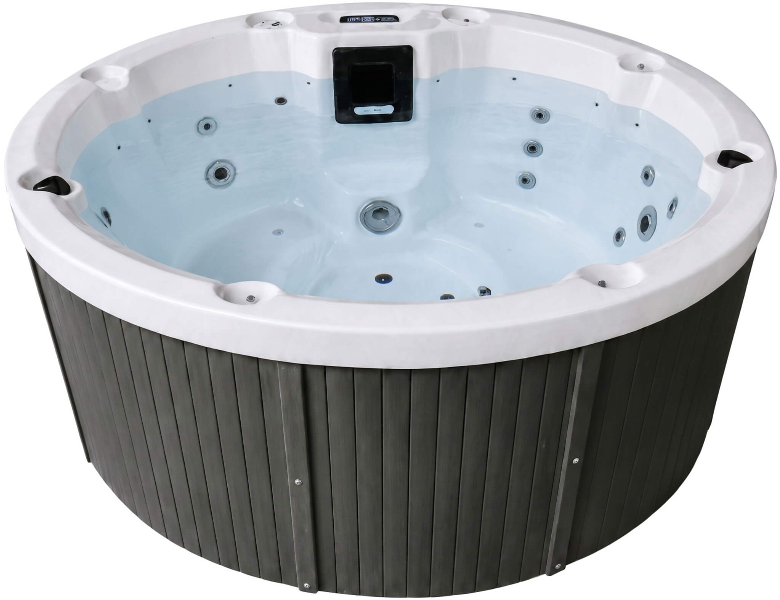 СПА-басейн Aquajoy Lagoon Air (195х82 см), Сріблясто-білий мармур 1 СПА-басейн Aquajoy Lagoon Air (195х82 см), Сріблясто-білий мармур