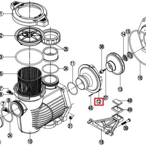 Дифузор насоса Hayward KPR HCP3600 (500100060008)