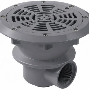 Злив донний Emaux EM2837 під лайнер, Dark Grey