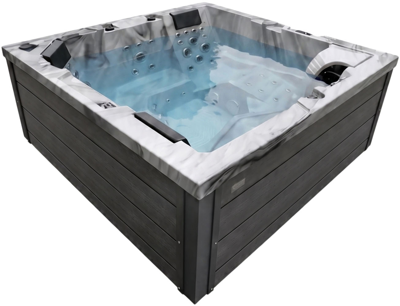 СПА-басейн Aquajoy Monaco Odyssey (220х220х90 см), з динаміками та LED-підсвічуванням 1 СПА-басейн Aquajoy Monaco Odyssey (220х220х90 см), з динаміками та LED-підсвічуванням