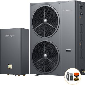 Інверторний тепловий насос для дому Aquajoy Plus 20T (19.83 кВт), циркуляційний насос + триходовий клапан