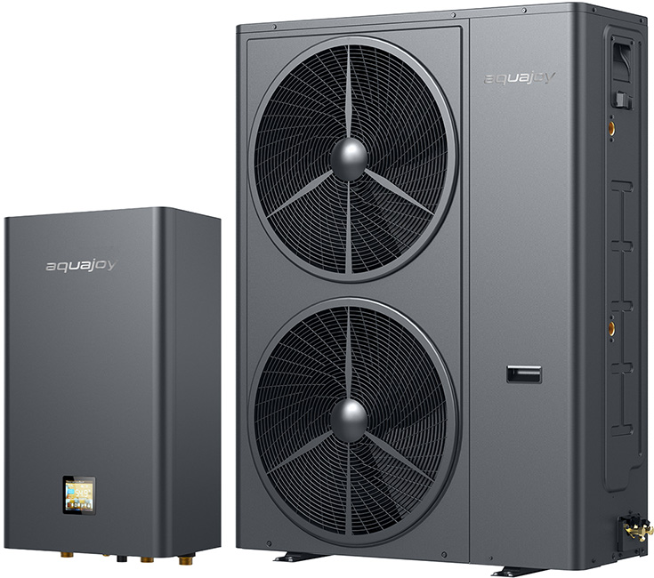 Інверторний тепловий насос для дому Aquajoy Plus 20T (19.83 кВт), циркуляційний насос + триходовий клапан 2 Інверторний тепловий насос для дому Aquajoy Plus 20T (19.83 кВт), циркуляційний насос + триходовий клапан